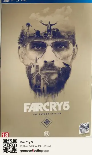 Far Cry 5 PlayStation 4, PAL box front