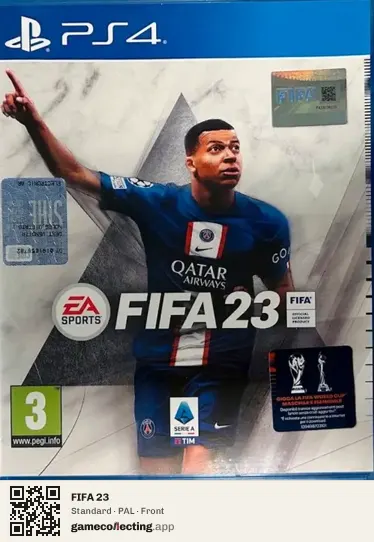FIFA 23 PlayStation 4, PAL box front