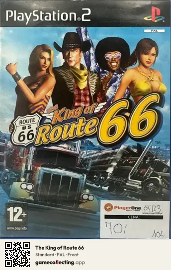 The King of Route 66 PlayStation 2, PAL box front