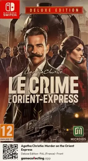Agatha Christie: Murder on the Orient Express Nintendo Switch, France box front