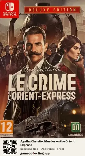 Agatha Christie: Murder on the Orient Express Nintendo Switch, France box front