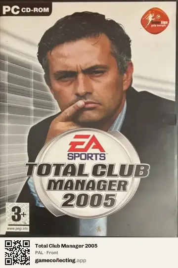 Total Club Manager 2005 Computer, PAL box front
