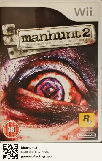 Manhunt 2 Nintendo Wii, PAL box front