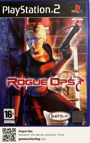 Rogue Ops PlayStation 2, Nordic countries box front