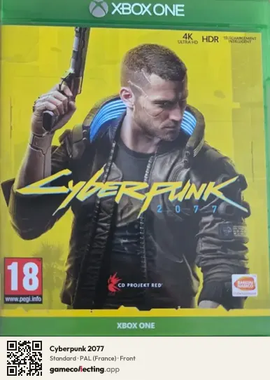 Cyberpunk 2077 Xbox One, France box front