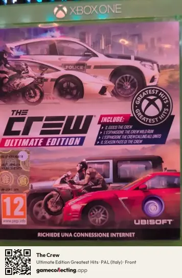 The Crew Xbox One, Italy box front