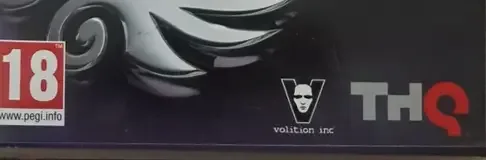Saints Row: The Third, the PEGI square on its front