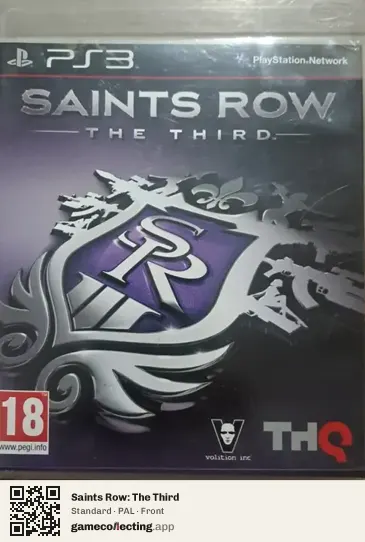 Saints Row: The Third PlayStation 3, PAL box front