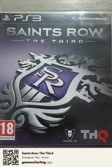 Saints Row: The Third PlayStation 3, PAL box front