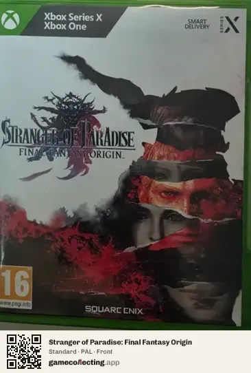 Stranger of Paradise: Final Fantasy Origin Xbox Series X, PAL box front