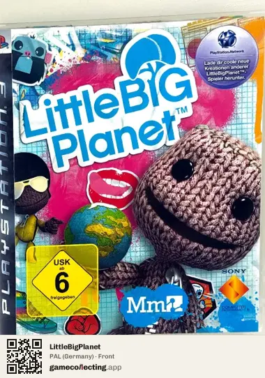 LittleBigPlanet PlayStation 3, Germany box front