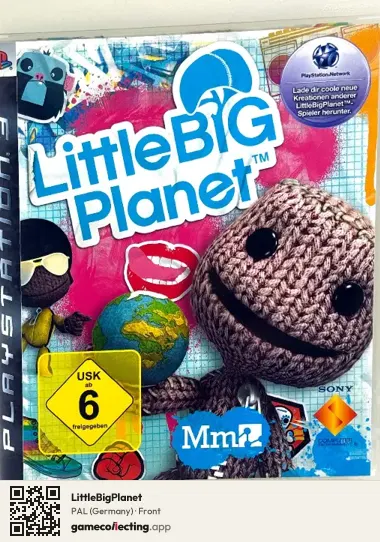 LittleBigPlanet PlayStation 3, Germany box front