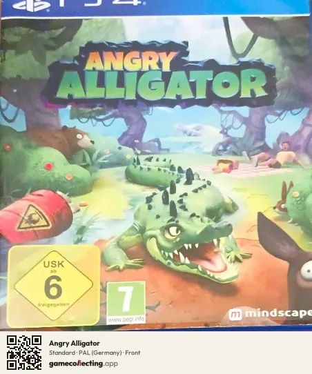 Angry Alligator PlayStation 4, Germany box front