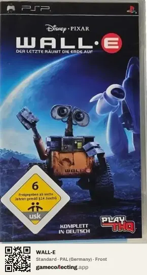WALL-E PlayStation Portable, Germany box front