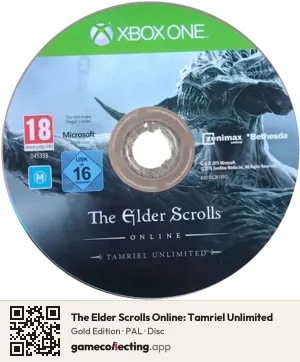 The Elder Scrolls Online: Tamriel Unlimited Xbox One, PAL disc