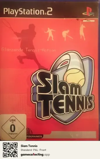Slam Tennis PlayStation 2, PAL box front