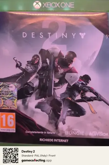 Destiny 2 Xbox One, Italy box front