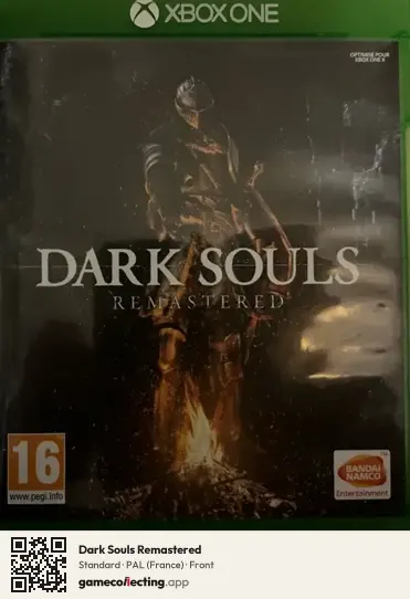 Dark Souls Remastered Xbox One, France box front