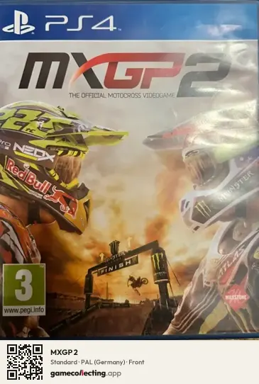 MXGP 2 PlayStation 4, Germany box front