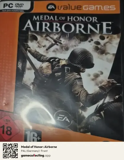 Medal of Honor: Airborne Computer, Germany box front
