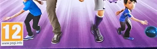 Kinect Sports, the PEGI square on its front