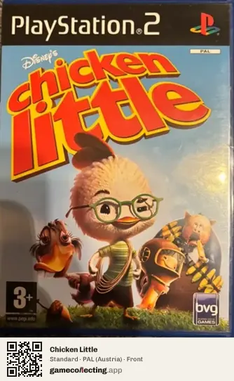 Chicken Little PlayStation 2, Austria box front