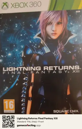 Lightning Returns: Final Fantasy XIII Xbox 360, Italy box front