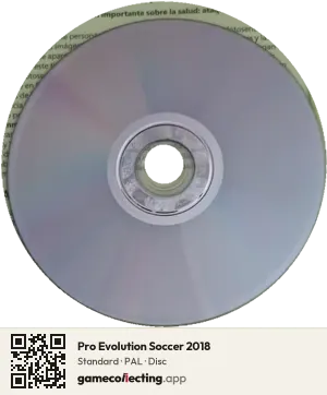 Pro Evolution Soccer 2018 Xbox 360, PAL disc