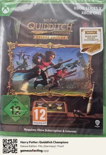 Harry Potter: Quidditch Champions Xbox Series X, Germany box front