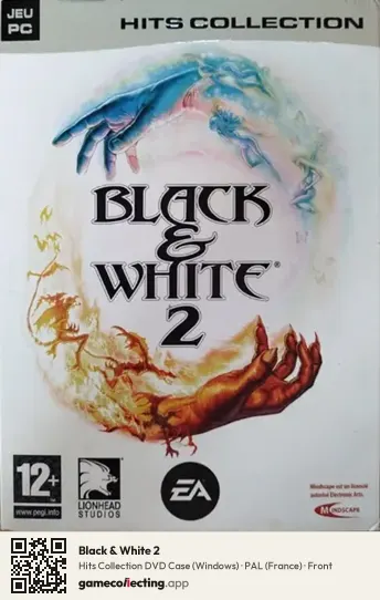 Black & White 2 Computer, France box front