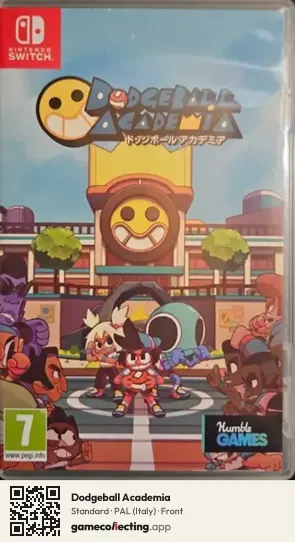 Dodgeball Academia Nintendo Switch, Italy box front