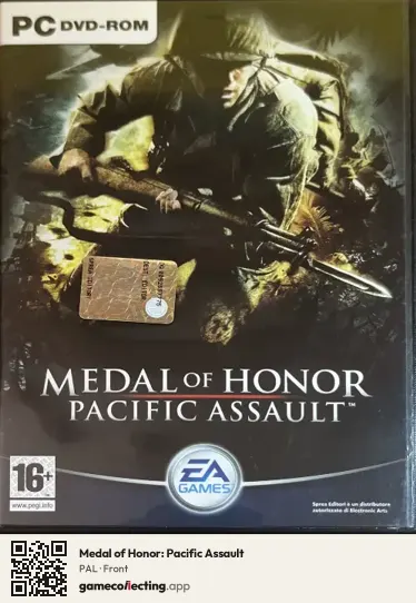 Medal of Honor: Pacific Assault Computer, PAL box front