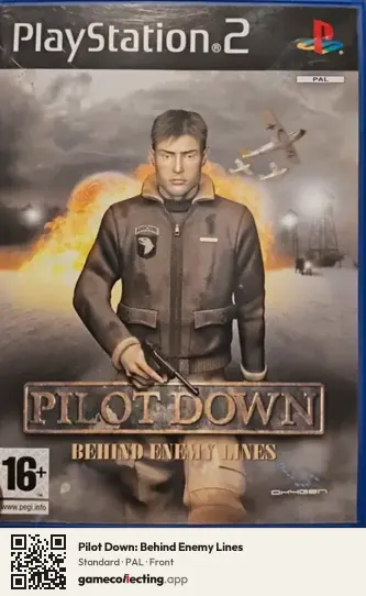 Pilot Down: Behind Enemy Lines PlayStation 2, PAL box front