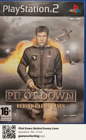 Pilot Down: Behind Enemy Lines PlayStation 2, PAL box front