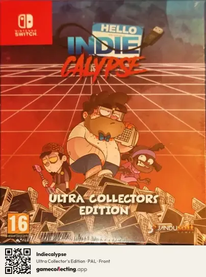 Indiecalypse Nintendo Switch, PAL box front