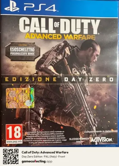 Call of Duty: Advanced Warfare PlayStation 4, Italy box front