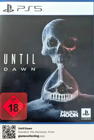 Until Dawn PlayStation 5, Germany box front