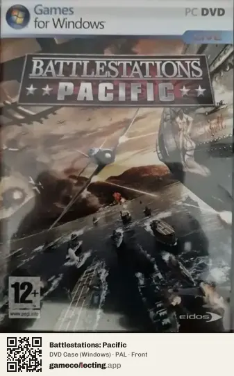 Battlestations: Pacific Computer, PAL box front