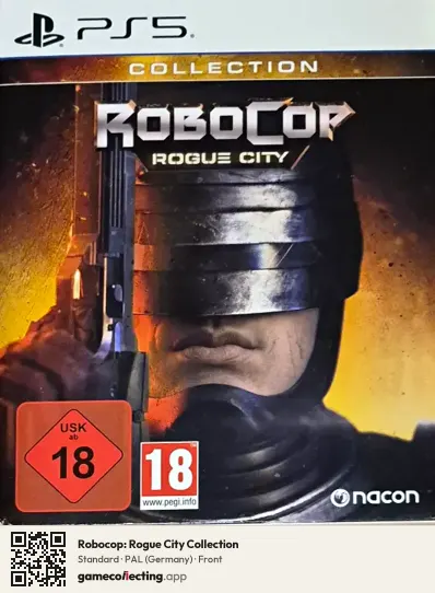 Robocop: Rogue City Collection PlayStation 5, Germany box front