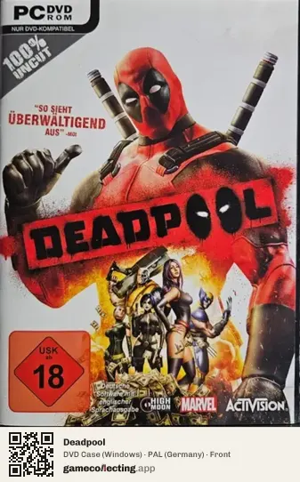 Deadpool Computer, Germany box front