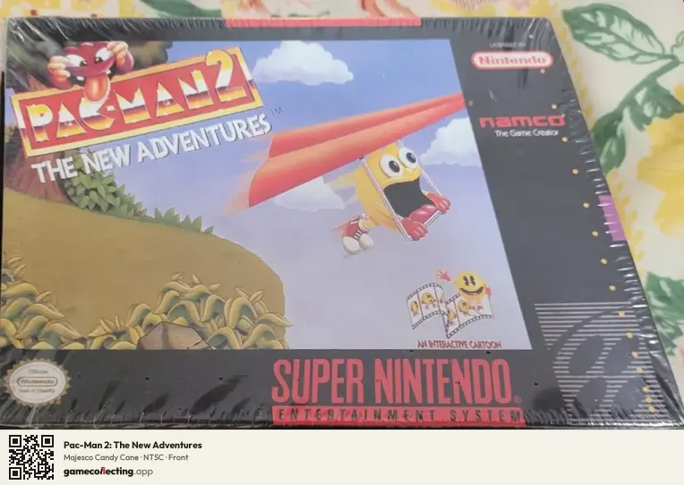 Pac-Man 2: The New Adventures Super Nintendo Entertainment System, NTSC box front