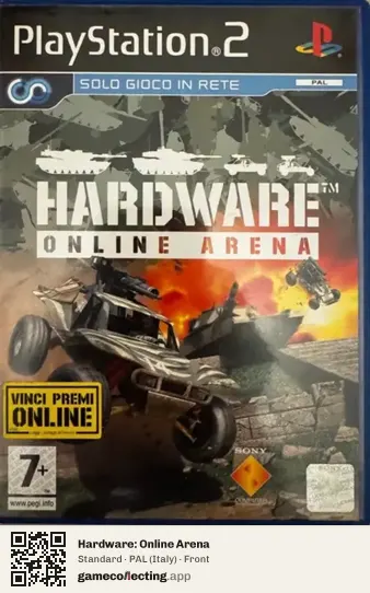 Hardware: Online Arena PlayStation 2, Italy box front