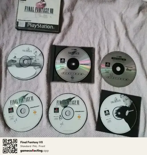 Final Fantasy VII PlayStation, PAL box front