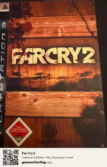 Far Cry 2 PlayStation 3, Germany box front