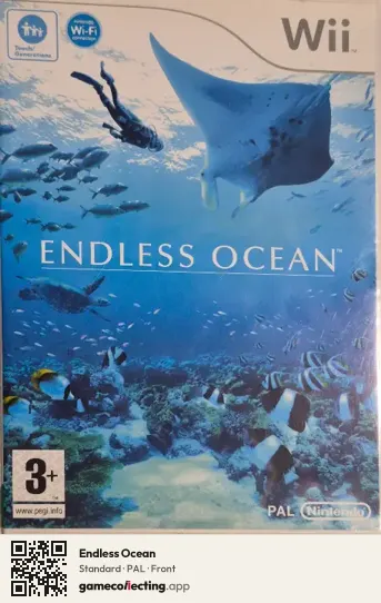 Endless Ocean Nintendo Wii, PAL box front