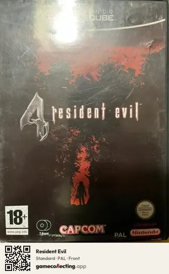 Resident Evil Nintendo GameCube, PAL box front