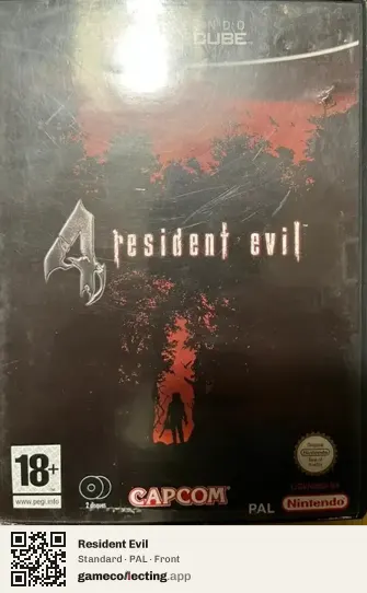 Resident Evil Nintendo GameCube, PAL box front