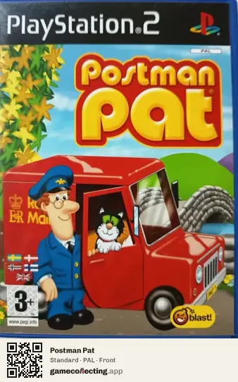 Postman Pat PlayStation 2, PAL box front