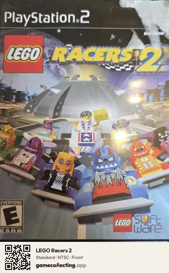 LEGO Racers 2 PlayStation 2, NTSC box front