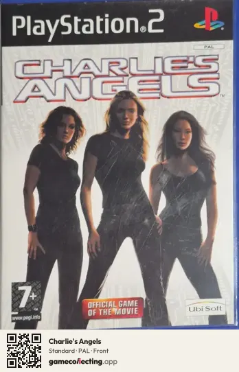 Charlie's Angels PlayStation 2, PAL box front
